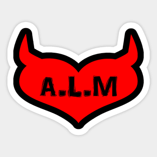 ALM EvilHeart Logo Sticker